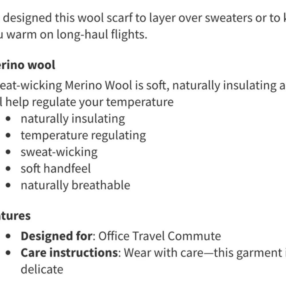 Lululemon Gray Merino Wool Cozy Up Scarf